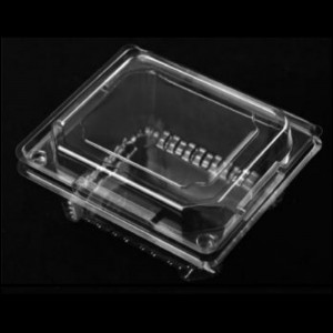 Frugtboks med låg (uden hul) 135*115*63 mm HGF-250G