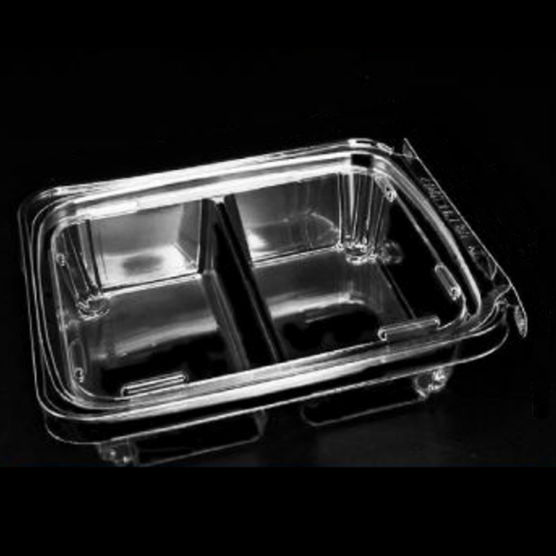 To-compartment Fruit Box med låg til manipulant container 190*155*45 mm HGF-003 (40) B2
