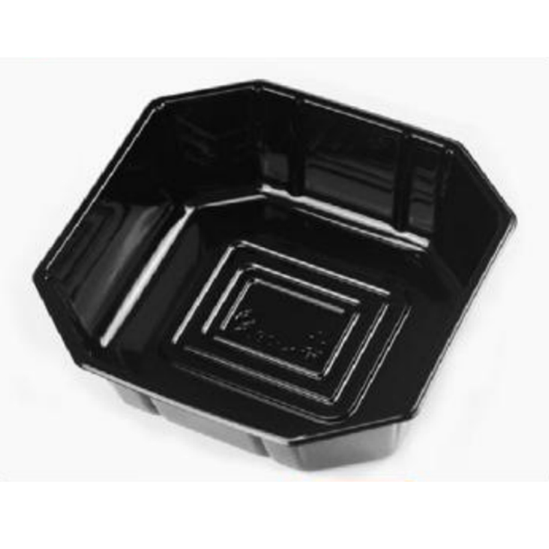 Ingen dækning Deep Bakke 155*145*50 mm Hgf-01b Transparent/sort