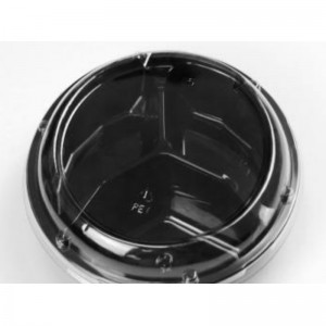 Tre-compartment friske-cut frugter kasse låg 220*170*60 mm HJ-1803f