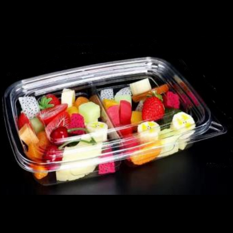 To-compartment salatboks bund 245*175*45 mm HGF-fg2