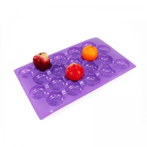 Vis frugtbakke 490 * 300 * 25 mm 20 riller